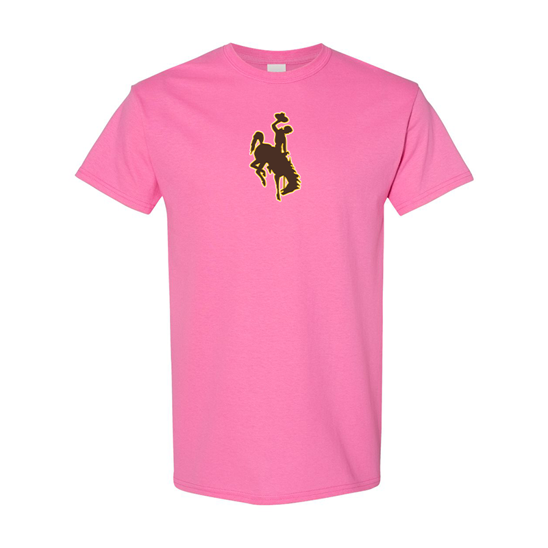 Men's  Wyoming Cowboys Gildan Heavy Cotton T-Shirt