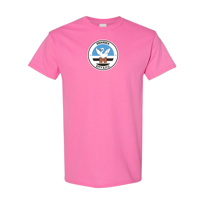 Men's Swansea City Soccer Gildan Heavy Cotton T-Shirt
