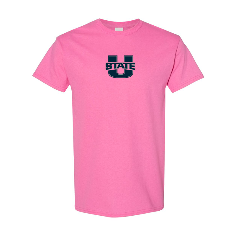 Men's Utah State Aggies Gildan Heavy Cotton T-Shirt