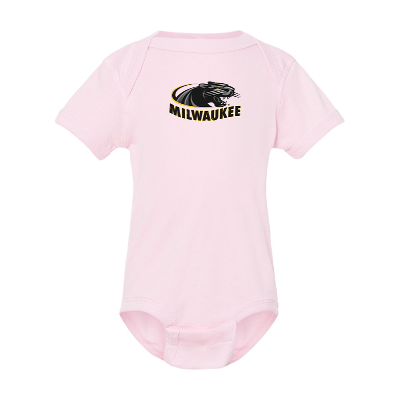 Wisconsin Milwaukee Panthers Rabbit Skins Infant Baby Rib Bodysuit