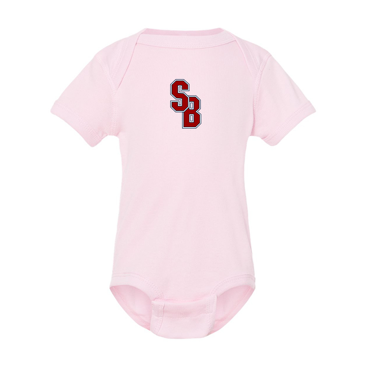 Stony Brook Seawolves  Rabbit Skins Infant Baby Rib Bodysuit