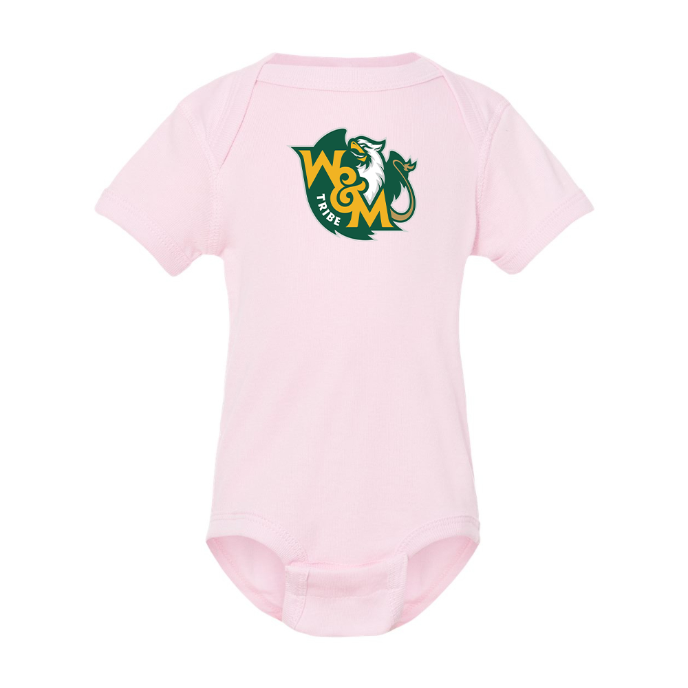 William and Mary Tribe  Rabbit Skins Infant Baby Rib Bodysuit