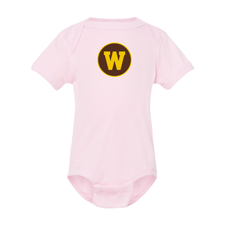 Western Michigan Broncos Rabbit Skins Infant Baby Rib Bodysuit