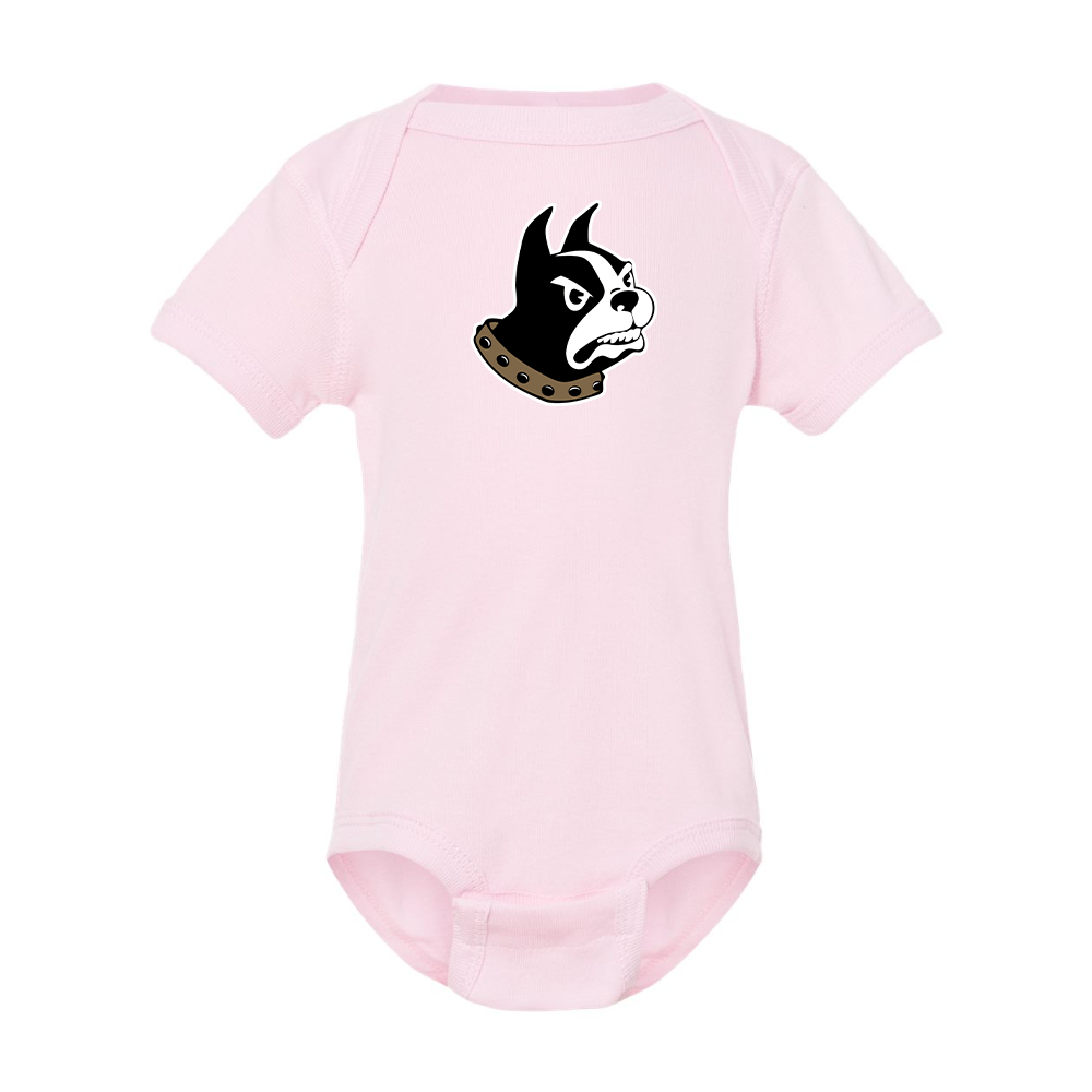 Wofford Terriers   Rabbit Skins Infant Baby Rib Bodysuit