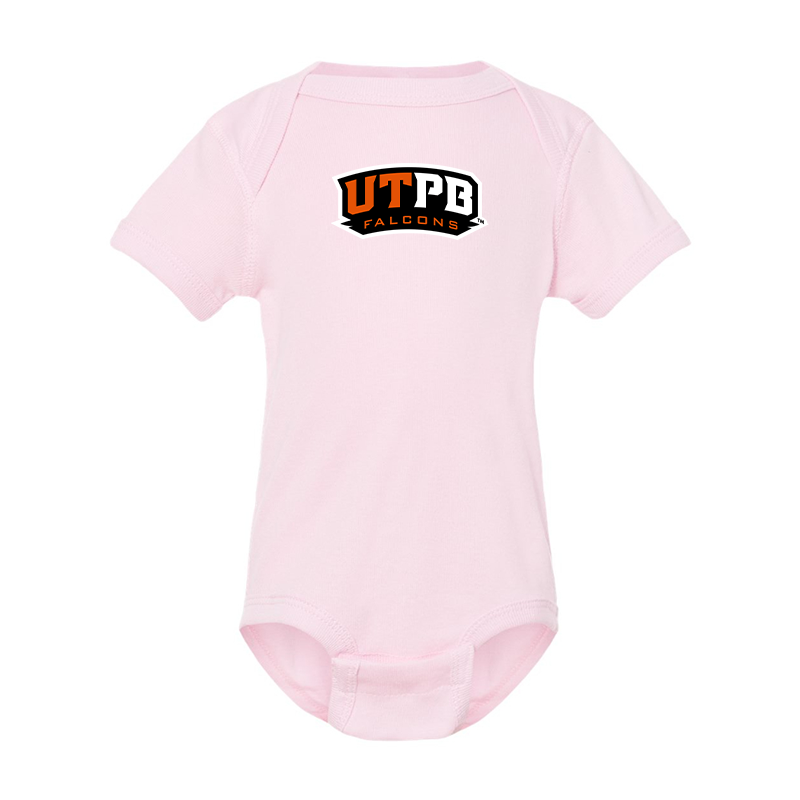 UTPB Falcons  Rabbit Skins Infant Baby Rib Bodysuit