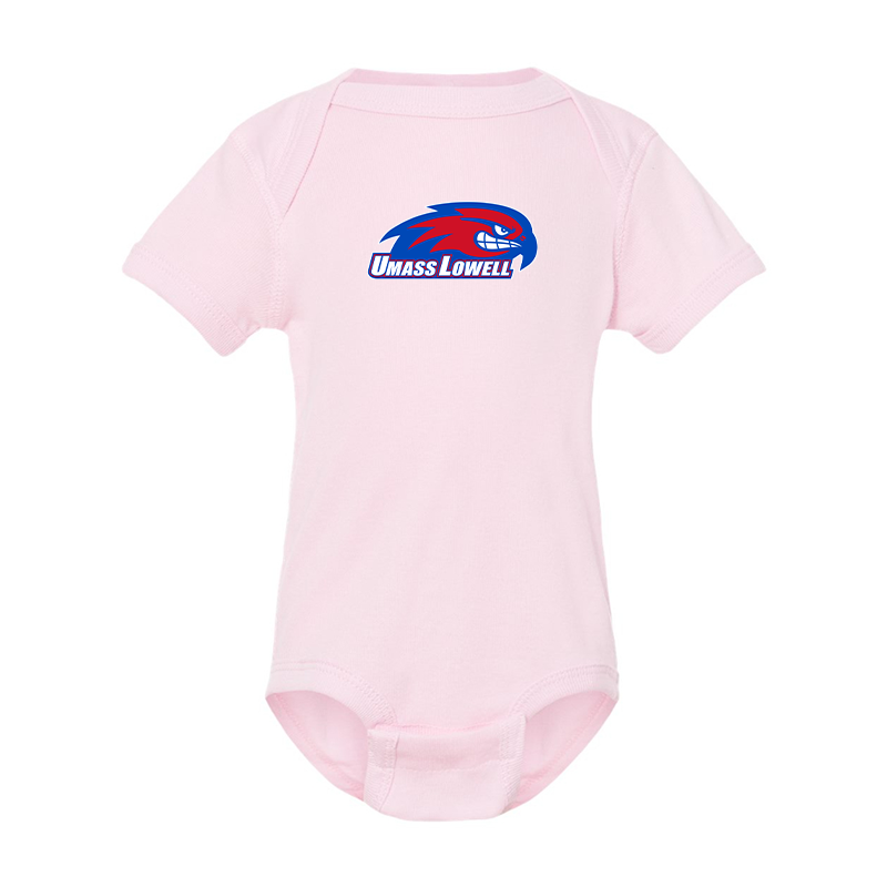UMass Lowell River Hawks Rabbit Skins Infant Baby Rib Bodysuit