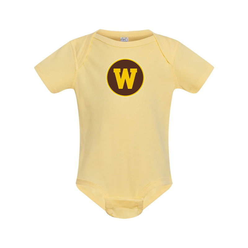 Western Michigan Broncos Rabbit Skins Infant Baby Rib Bodysuit