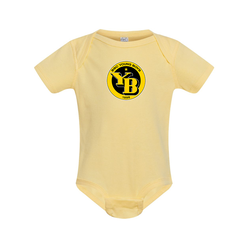Young Boys Soccer   Rabbit Skins Infant Baby Rib Bodysuit