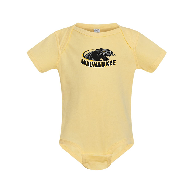Wisconsin Milwaukee Panthers Rabbit Skins Infant Baby Rib Bodysuit