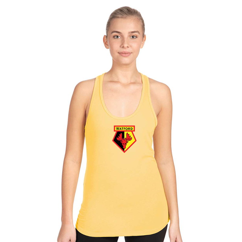 Women's Watford Soccer Next Level Ideal Racerback Tank