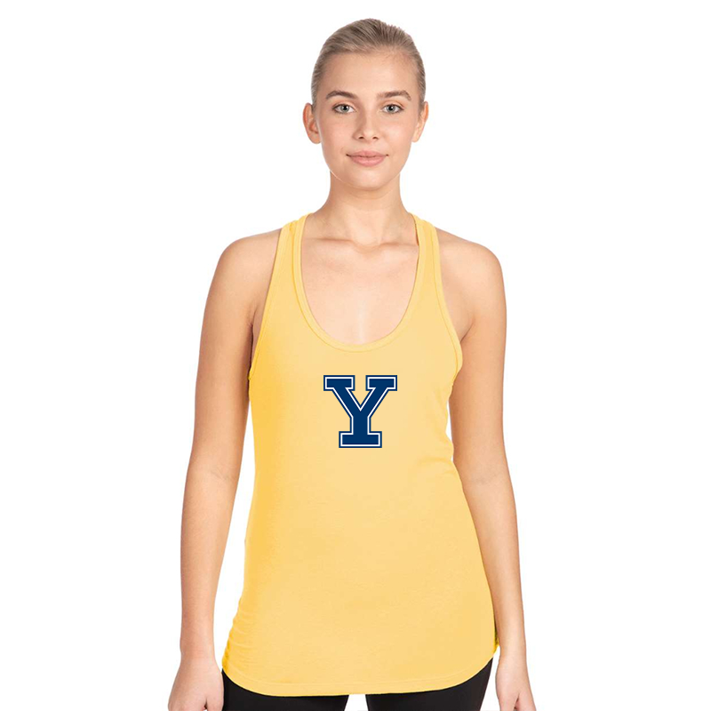 Women's Yale Bulldogs Next Level Ideal Racerback Tank