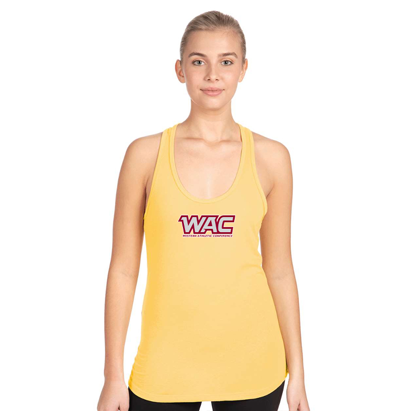 Women's Western Athletic Conference  Next Level Ideal Racerback Tank