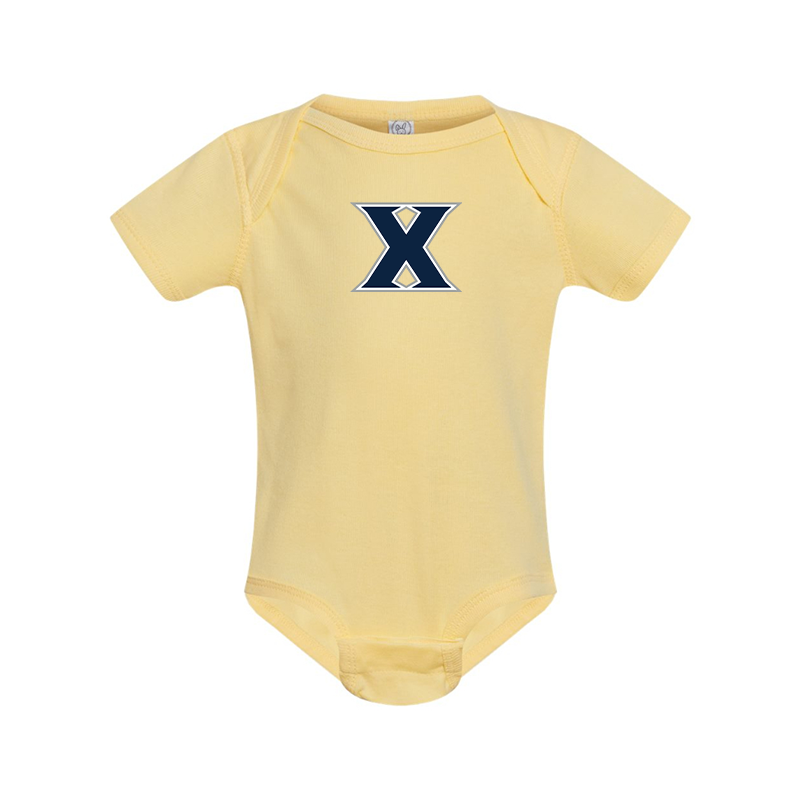 Xavier Musketeers  Rabbit Skins Infant Baby Rib Bodysuit