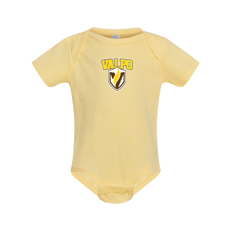 Valparaiso Crusaders  Rabbit Skins Infant Baby Rib Bodysuit