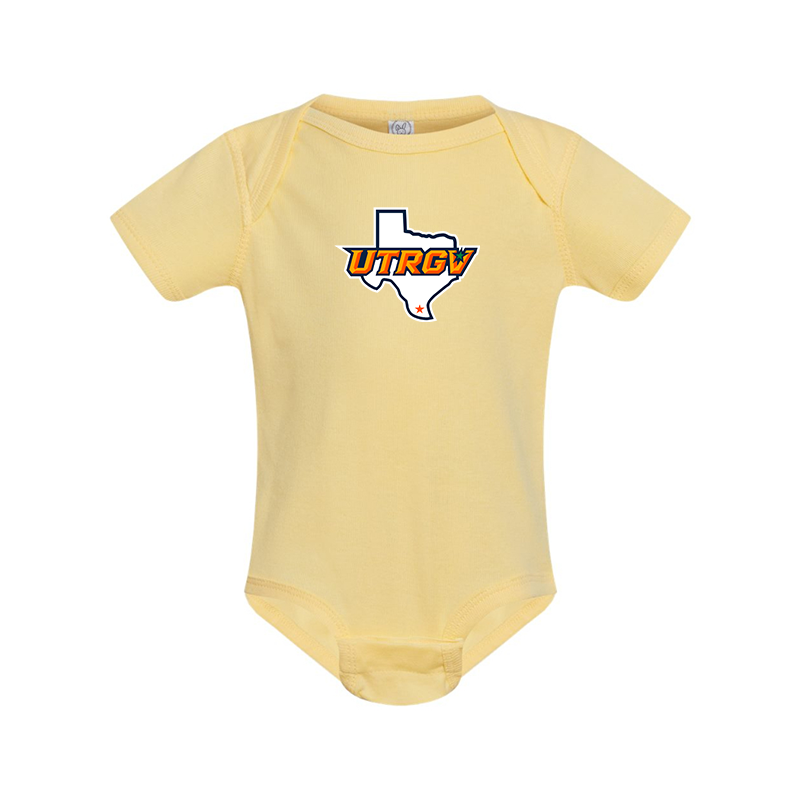 UTRGV Vaqueros Rabbit Skins Infant Baby Rib Bodysuit