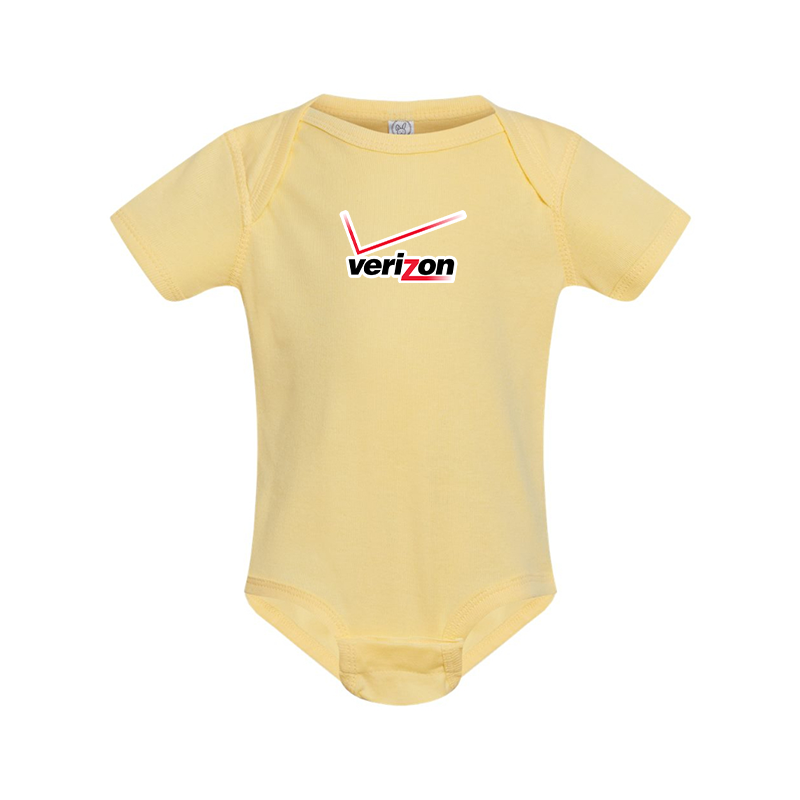 Verizon Wireless Rabbit Skins Infant Baby Rib Bodysuit