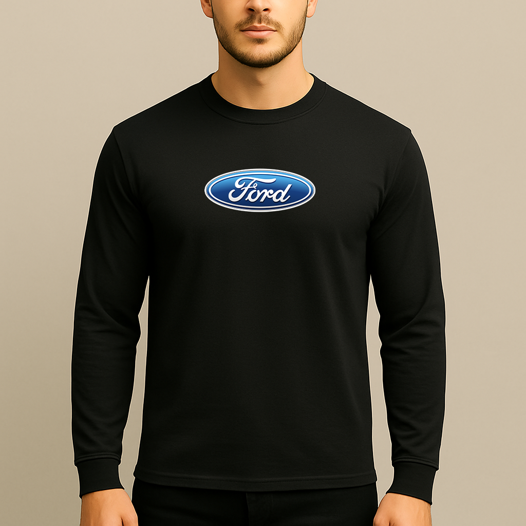 Men’s Ford Car Long Sleeve T-Shirt
