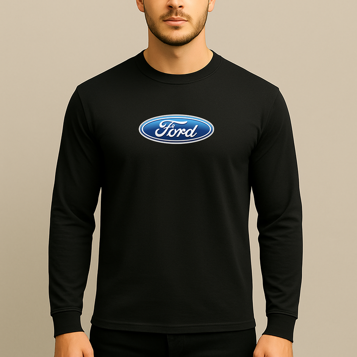 Men’s Ford Car Long Sleeve T-Shirt
