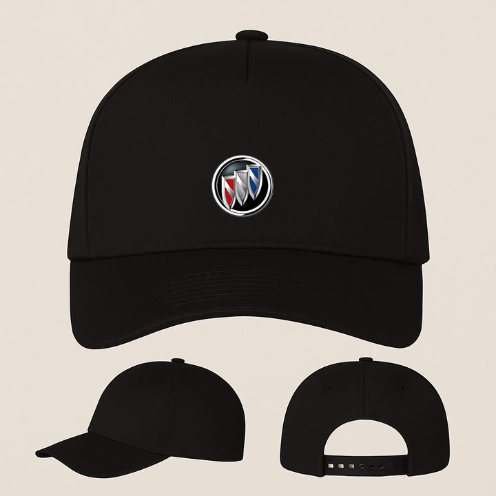 Buick Car Five Panel Twill Snapback Cap