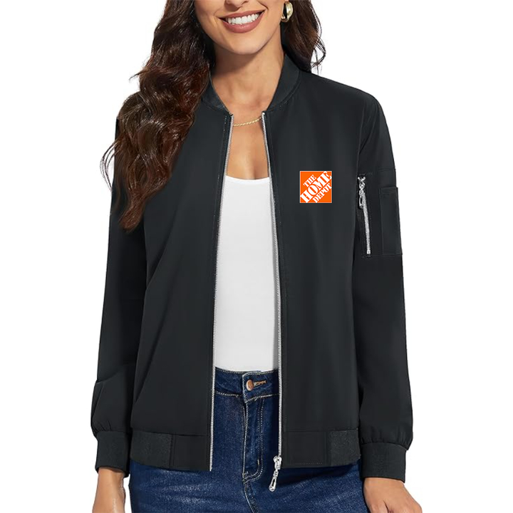 Women's The Home Depot Premium Bomber Jacket Outerwear