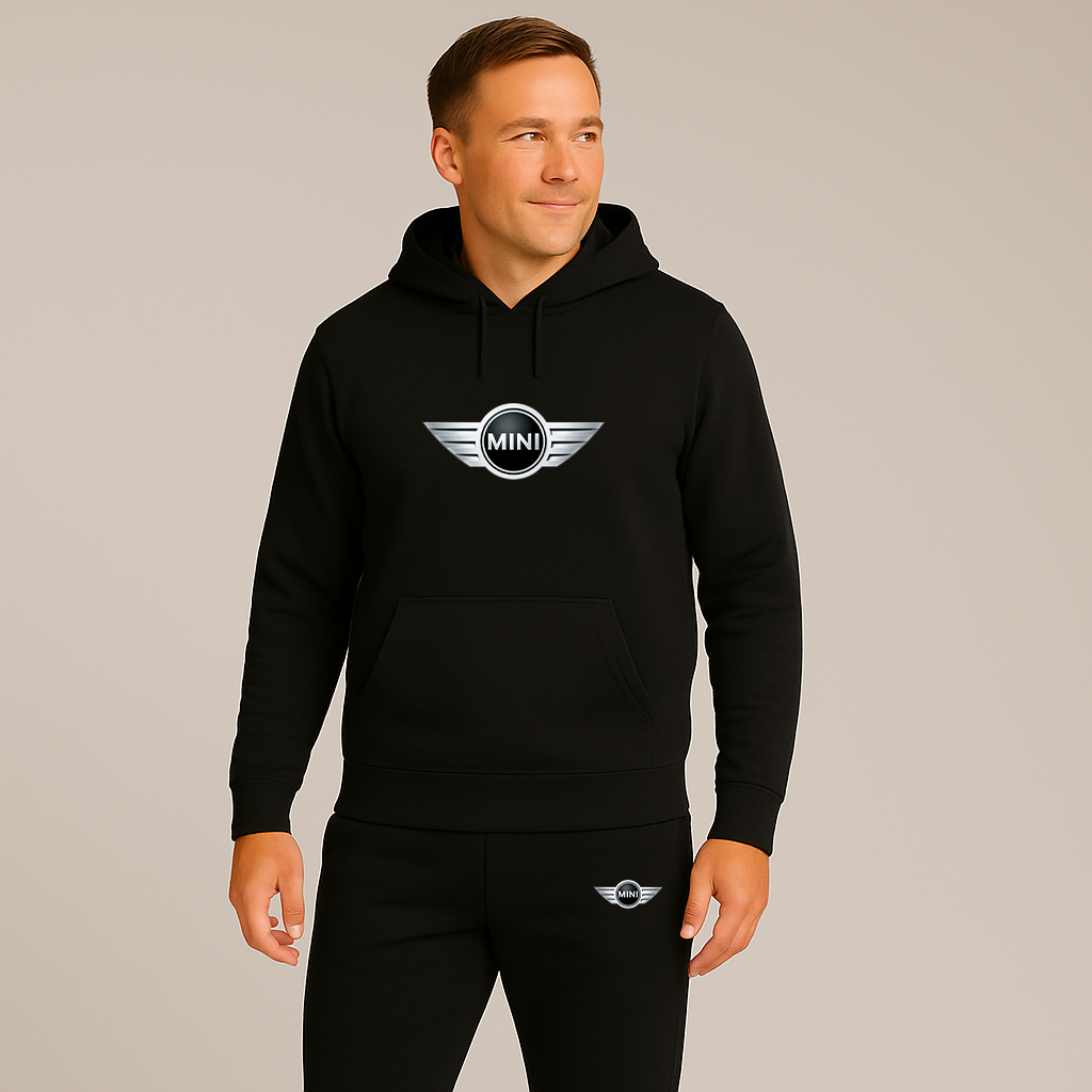 Men’s Mini Cooper Car Hoodie Joggers Set