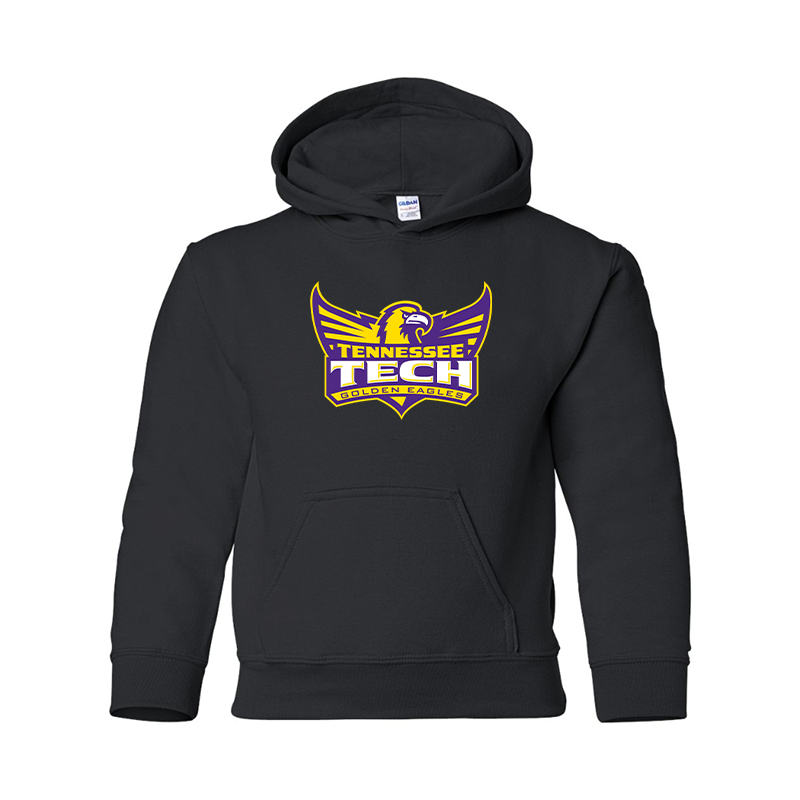 Youth Tennessee Tech Golden Eagles Gildan Heavy Blend  Hooded Sweatshirt
