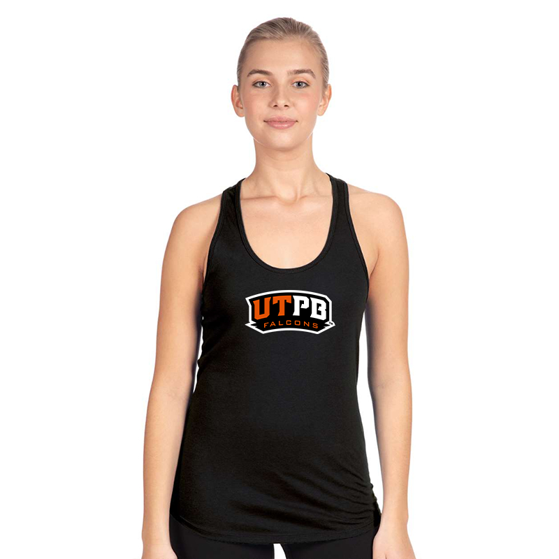 Women's  UTPB Falcons Next Level Ideal Racerback Tank