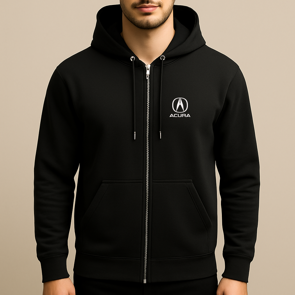 Men’s Acura Car Zipper Hoodie