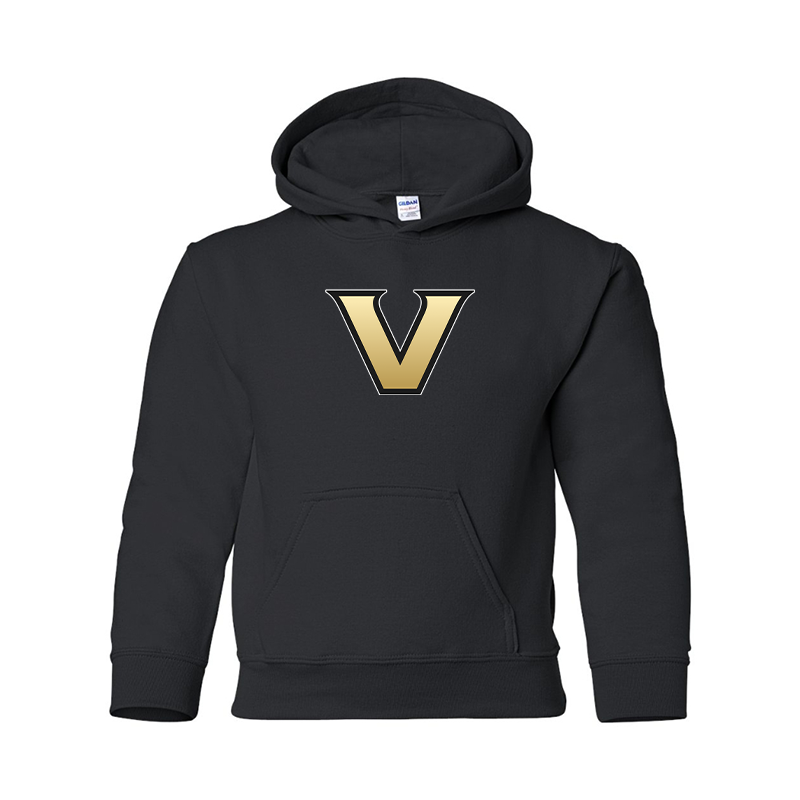 Youth Vanderbilt Commodores Gildan Heavy Blend  Hooded Sweatshirt