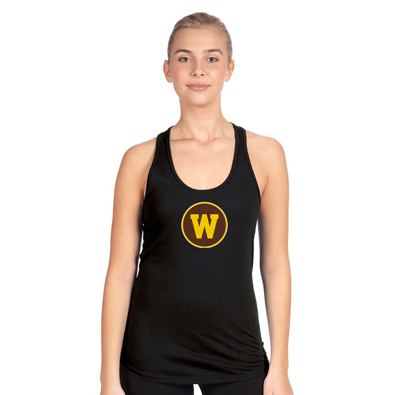 Women's   Western Michigan Broncos Next Level Ideal Racerback Tank