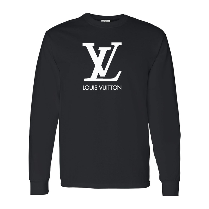 Men's Louis Vuitton Cotton Long Sleeve T-Shirt