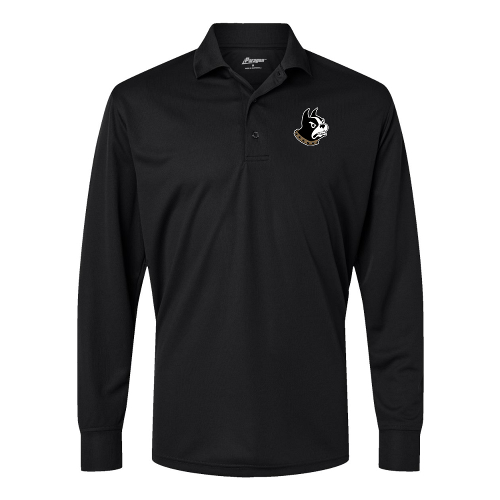 Men's Wofford Terriers  Paragon Prescott Long Sleeve Polo