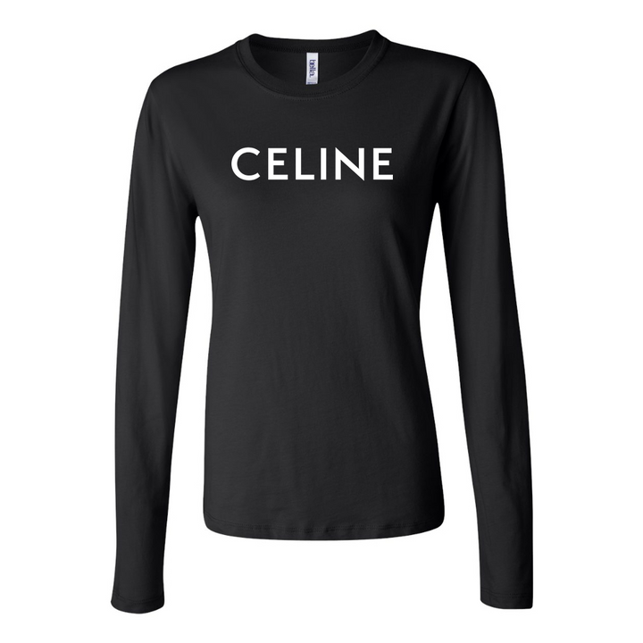 Women's Celine Long Sleeve T-Shirt