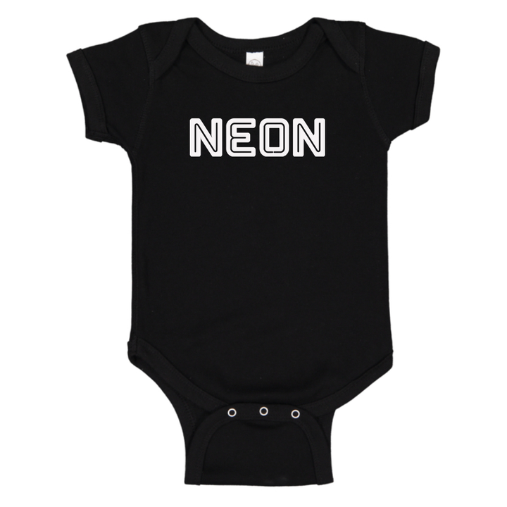 Neon Logo Baby Onesie Romper