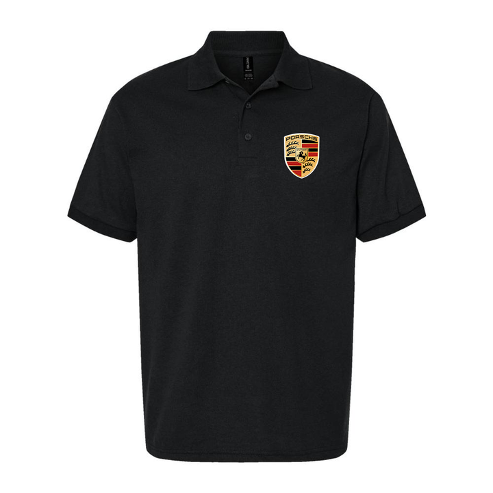 Men’s Porsche Car Dry Blend Polo