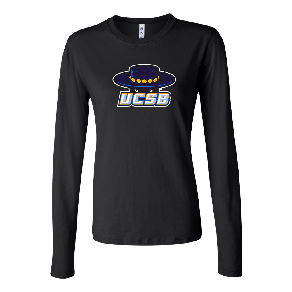 BELLA CANVAS Women’s UCSB Gauchos Jersey Long Sleeve Tee