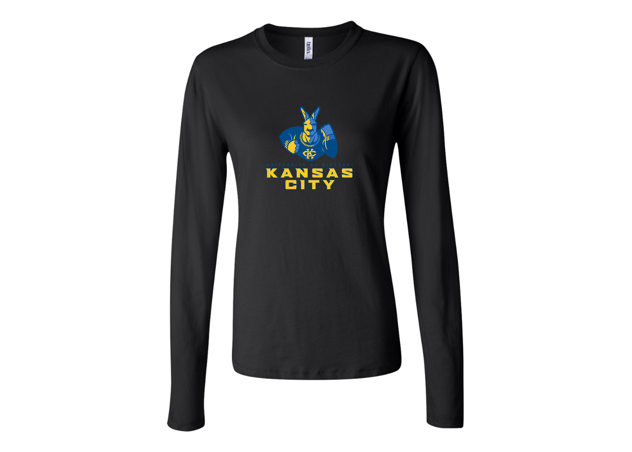 Bella Canvas Women’s UMKC Kangaroos Jersey Long Sleeve Tee