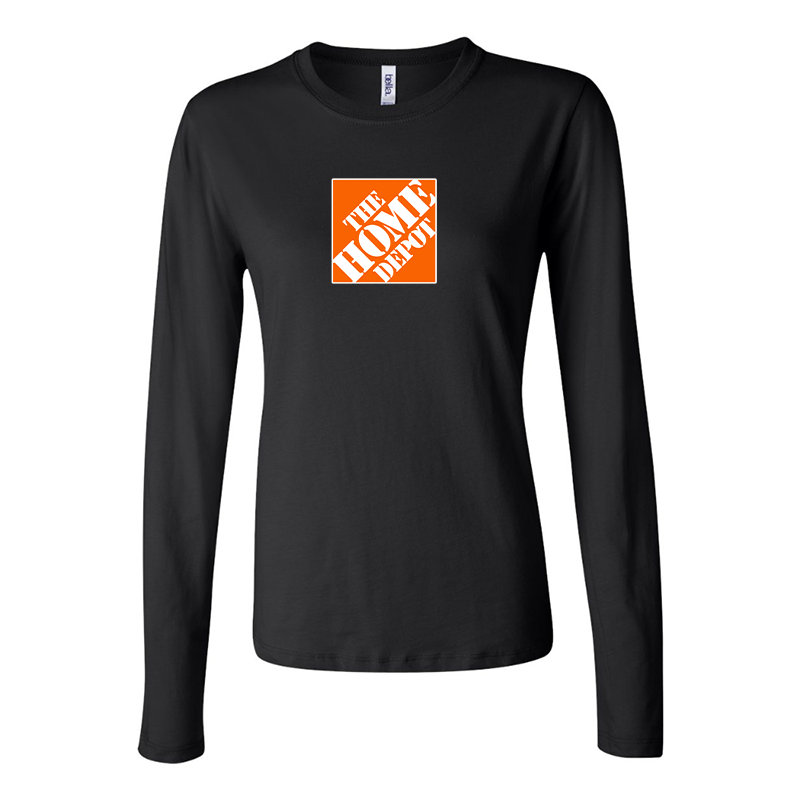 BELLA CANVAS Women’s The Home Depot Jersey Long Sleeve Tee