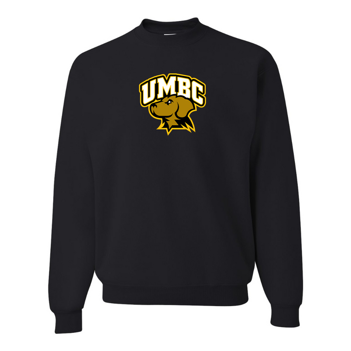 Men's UMBC Retrievers JERZEES NuBlend Crewneck Sweatshirt