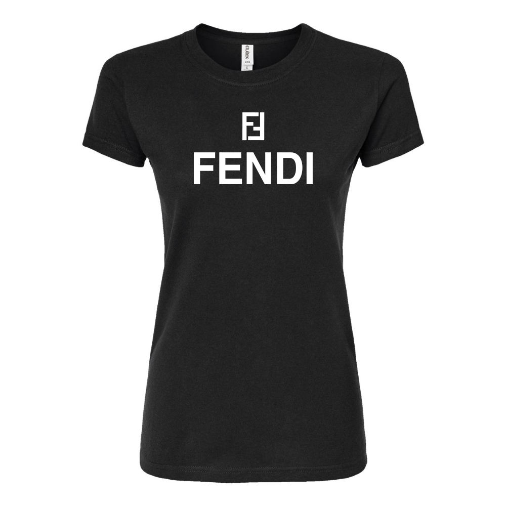 Women's Fendi Round Neck T-Shirt