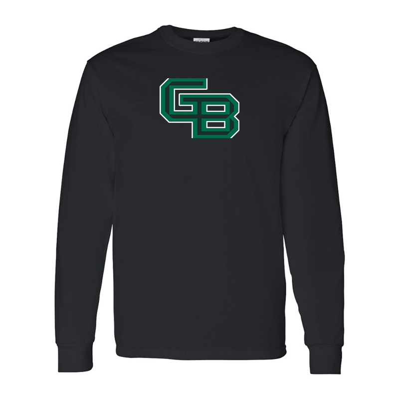 Men's Wisconsin Green Bay Phoenix Gildan Heavy Cotton Long Sleeve T-Shirt