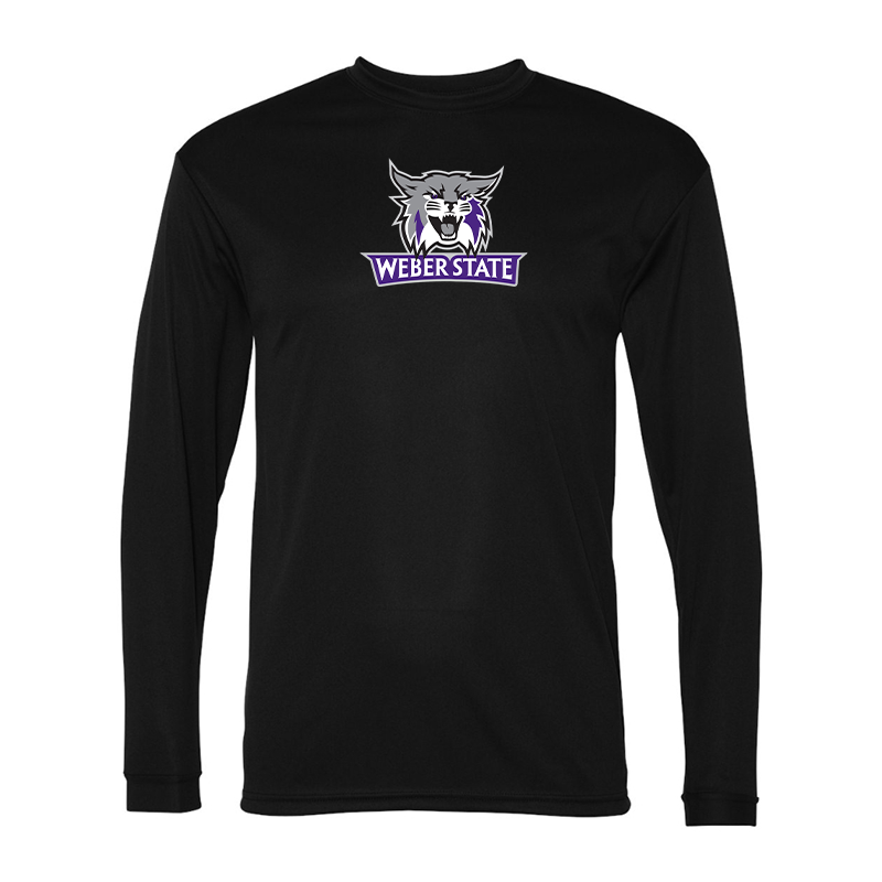 Men's Weber State Wildcats  Performance Long Sleeve T-Shirt