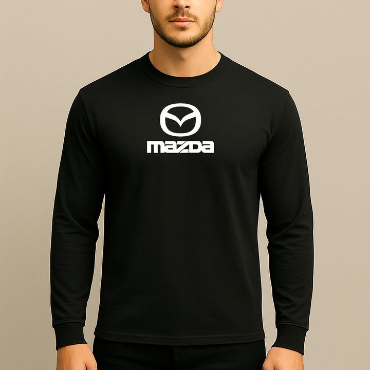 Men’s Mazda Car Long Sleeve T-Shirt