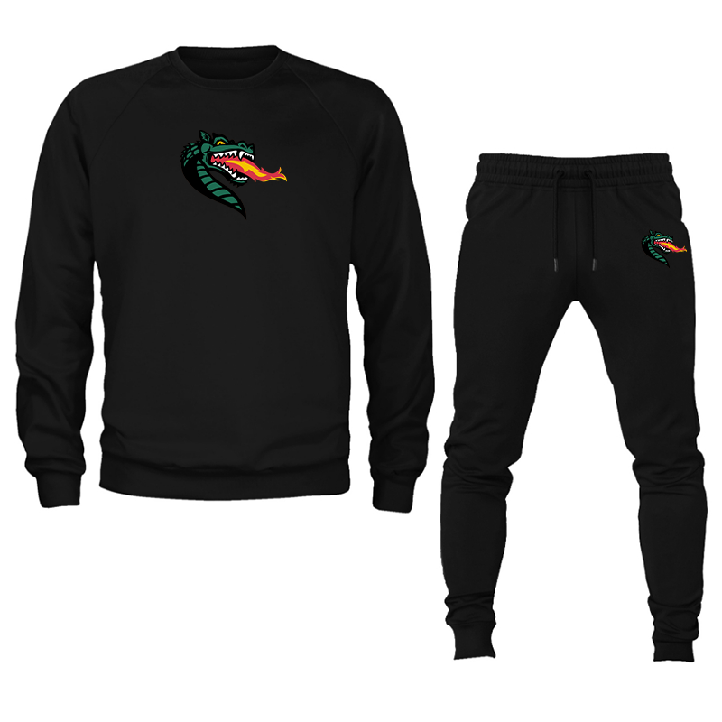 Men's UAB Blazers Crewneck Sweatshirt Joggers Suit
