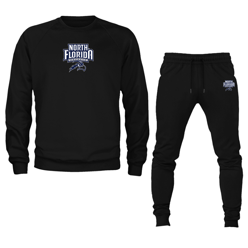 Men's  UNF Ospreys  Crewneck Sweatshirt Joggers Suit