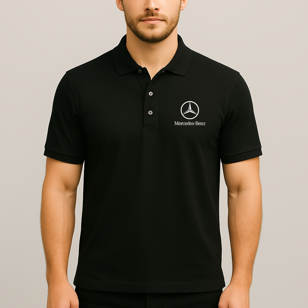 Men’s Mercedes-Benz Luxury Car Dry Blend Polo
