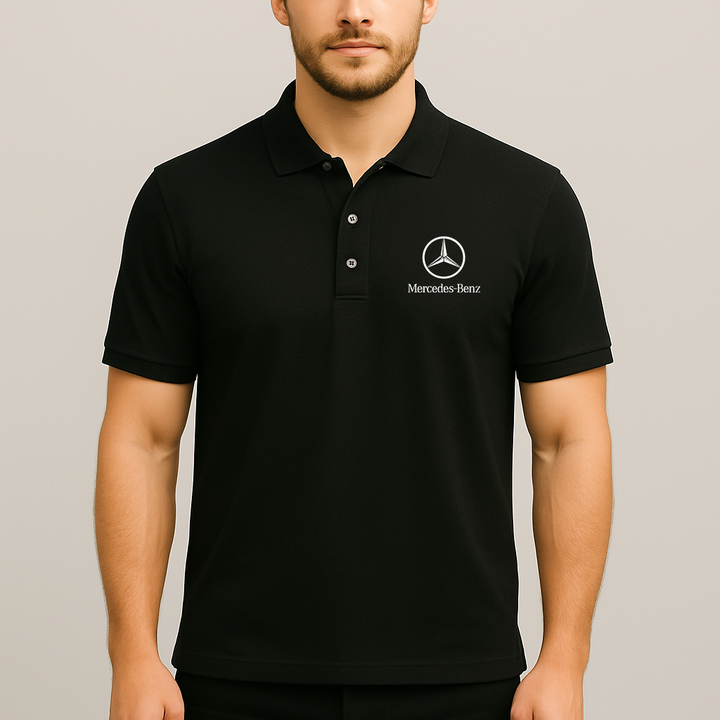 Men’s Mercedes-Benz Luxury Car Dry Blend Polo