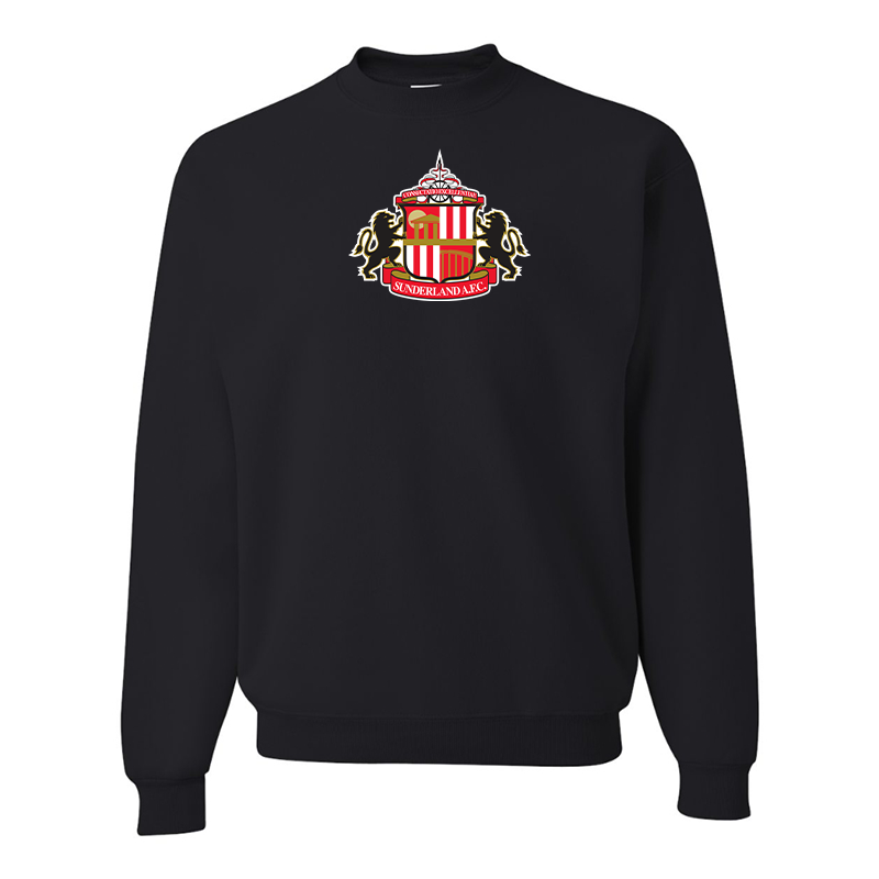 Men's  Sunderland AFC Soccer JERZEES NuBlend Crewneck Sweatshirt