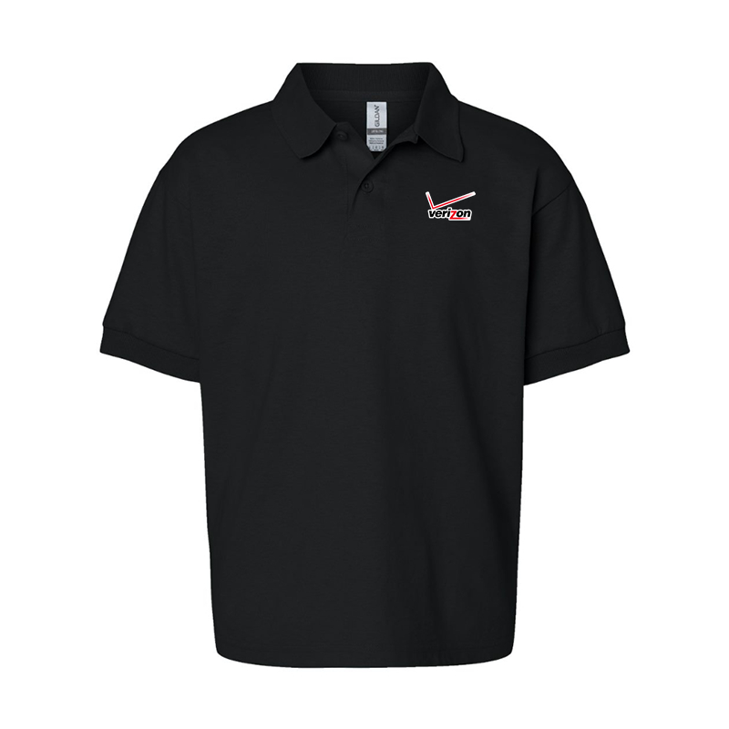 Youth Verizon Wireless Gildan Dry Blend Jersey Polo