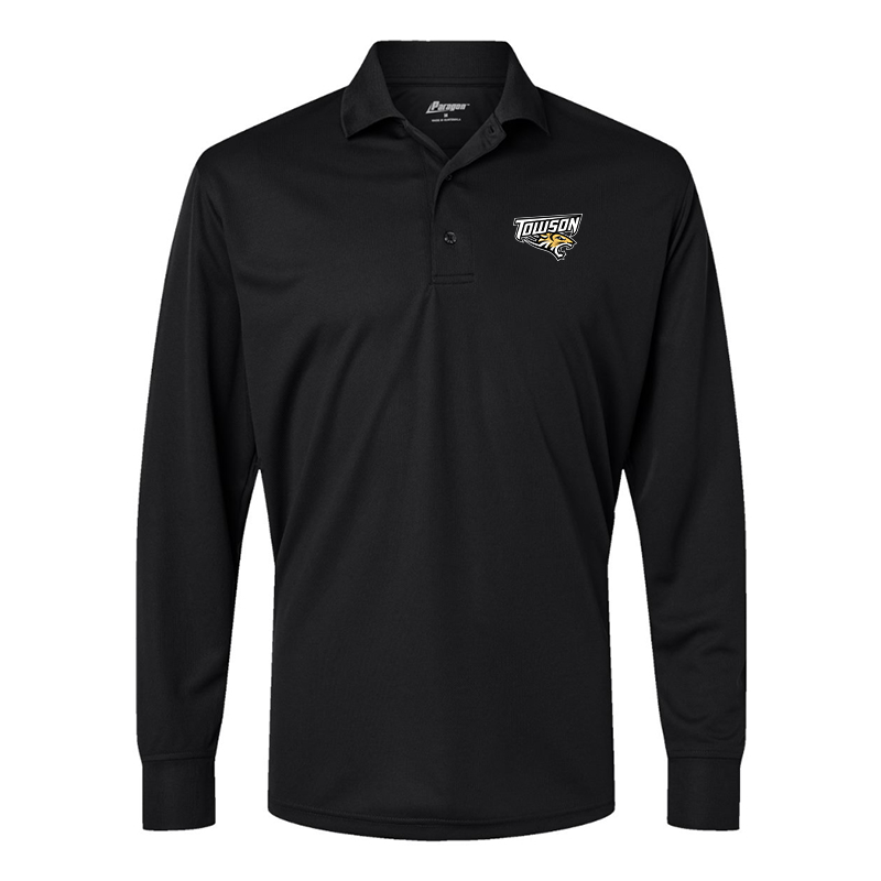 Men's  Towson Tigers  Paragon Prescott Long Sleeve Polo